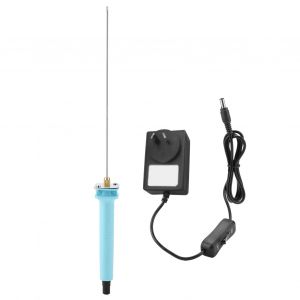 Stylo de gravure a fil chaud electrique 24 W 20 cm pour mousse et polystyrene, prise AU 110-250 V - Neuf