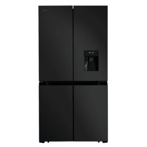 Cecotec Bolero CoolMarket 4D 564 Dark E frigo am&eacute;ricain Pose libre 320 L Acier inoxydable - Neuf