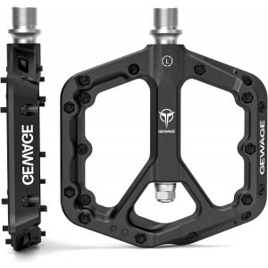 Subzonal-P&eacute;dales De V&eacute;lo De Montagne, P&eacute;dales Antid&eacute;rapantes En Fibre De Nylon Vtt, P&eacute;dales De V&eacute;lo 9/16 "", P&eacute;dales Plates L&eacute;g&egrave;res Et Larges - Neuf