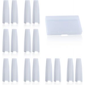 ERYI-Lot De 8 Mâchoires De Rechange En Nylon Pour Pince À Bec Plat Et Bras De Lunettes - Pince À Bec Plat En Nylon - Embouts De Rechange Pour La Fabrication De Bijoux - Outil De Câblage - Neuf