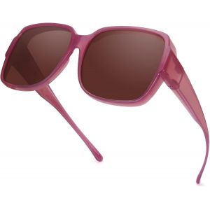 Surlunettes De Soleil Lunettes De Soleil Homme Polarisées Clip Lunettes De Soleil Femme Clip Solaire Pour Lunettes De Vue Attache Lunettes Uv400 Protection - Neuf