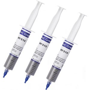 Pâte Thermique Hy510-75G(3*25G) Gris > 1.93W/M-K, Pâte Thermique À Base De Carbone, Conductivité Thermique Élevée, Pour Pc/Tablette/Notework/Petit Électroménager/Lampes Led/Chauffe-Eau Solai[Z277] - Neuf