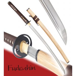 Fudoshin - Katana Forge Bois Maru - K711S Sans Coffret Epee Sabre D&eacute;coration - Neuf