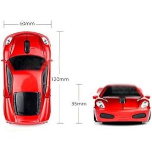 Souris d'ordinateur de Voiture de Sport de la Souris sans Fil 2.4Ghz Nano Souris Optique (Bleu) - Neuf