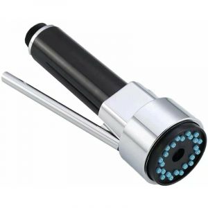 Robinet de cuisine r&eacute;tractable en laiton, mitigeur de remplacement pour robinet &agrave; jet extensible, chrom&eacute;, G1/2 - Neuf