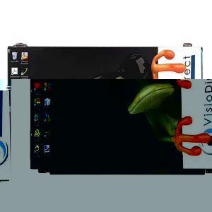 Dalle ecran 15.6"" LED pour MSI GE63 Raider 8SG GE63 Series 1920x1080 25mm 40Pin FHD 72% NTSC IPS 350mm 144Hz - Visiodirect - - Neuf