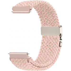 Nylon Bracelet Montre Tress&eacute; 18mm 20mm 22mm, &Eacute;lastique De Remplacement &Agrave; D&eacute;gagement Rapide Pour Femmes Et Hommes - Neuf