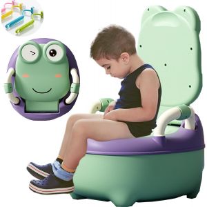 Chenquansarl-Pot Spécial Pour Les Tout - Petits, Siège De Toilette Avec Couvercle Anti - Éclaboussures Pour La Formation De Pot D'enfant, Siège De Toilette Amusant Pour Les Enfants, Toilette Spéciale - Neuf