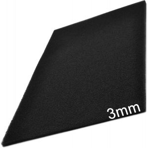 KALANKA-Mousse de Filtre à Air 3mm d'épaisseur 28x15cm Universelle à découper pour Scooter Moto Quad Tondeuse Débroussailleuse Motoculteur Tronçonneuse Filtration pour Boite à air - Neuf