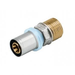 Raccord à sertir pour tube multicouche Ø32 filetage mâle 26x34 RBM - Neuf