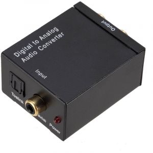 Convertisseur audio numérique à analogique - hôte + USB + fibre optique - Neuf