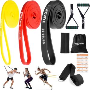 Asas-Bande Elastique Musculation,Niveaux Différents De Élastique Musculation,Bande De Resistance Traction Pour Entraînement De Résistance Powerlifting Fitness Musculation Pour Les Hommes Et Les Femmes - Neuf