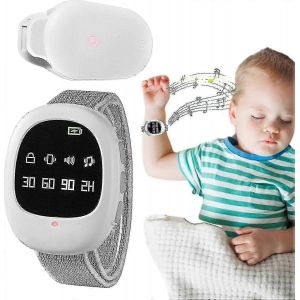 Alarme D'énurésie Nocturne Pour Les Enfants,Alarme D'énurésie Nocturne Sans Fil,Montre D'apprentissage De La Propreté Rechargeable,Alarme D'énurésie Nocturne (Ws) - Neuf