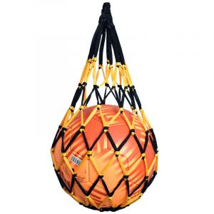 Sac De Football En Maille Nylon, Sac De Basket-Ball, Sac De Basket-Ball En Maille Noir Et Jaune - Neuf
