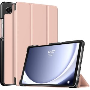 Coque Compatible Avec Samsung Galaxy Tab A9 8,7"" 2023, Étui De Protection Fin Et Léger Avec Dos En Pc Rigide Pour Samsung Galaxy Tab A9 8,7"" Sm-X110/X115/X117, Noir - Neuf