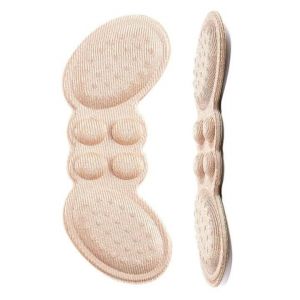 Lot De 2 Coussins Pour Chaussures, Anti-Chocs, Anti-Abrasion, Adhésifs 6 Mm, Beige - Neuf