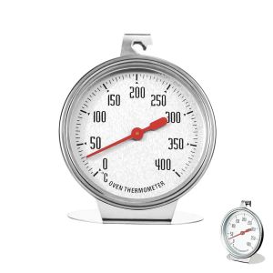 Kal-Thermomètre De Four, Thermomètre De Four, Plage De Mesure De 0 À 400 °C, En Acier Inoxydable, Pour L'intérieur, Le Four, Pour La Cuisson Au Four - Neuf