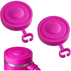 2 Pièces Couvercle Stanley Cup, Anti-Fuites 40oz, Couvercle De Rechange Pour Tasse Stanley, Accessoire Isotherme, Poussière, (Crème) - Neuf