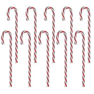 D&eacute;coration D'Arbre De No&euml;l Arbre De No&euml;l De Cannes De Bonbon.(Rouge+Blanc)(18 Pcs ) - Neuf