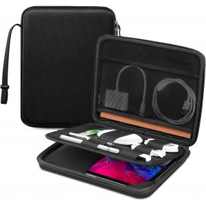Finpac Housse Pour 2025 11 Pouces Ipad A16/ Air M3, 2024 11"" Ipad Pro M4/ Air M2, 11"" Ipad Pro 2022-2018, 10,9"" Ipad & Ipad Air 5/4, Sacoche Avec Organisateur D'accessoires Pour 11"" Samsung Tab A9+ - Neuf