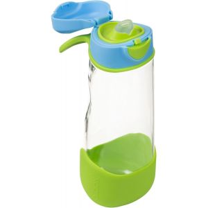 Sept-Gourde Sport À Bec | Bouteille D'eau À Préhension Facile Et Couvercle Étanche | Design Moderne Et Cool Adapté Aux Enfants, Inclinez Et Sirotez | 600 Ml/20 - Neuf