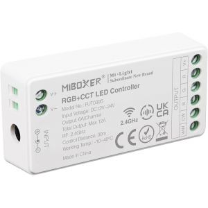 Kalanka-Lighteu®, Milight Miboxer 2.4ghz Rgb+Cct Rgb Température De Couleur 2700-6500k Contrôleur Dmx512 Contrôlable, Pwm Haute/Basse Fréquence, Fut039s - Neuf