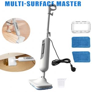 Nettoyeur &agrave; vapeur portable 5m, vadrouille &agrave; vapeur polyvalente pour planchers de bois franc, v&ecirc;tements, carreaux, fen&ecirc;tres, tapis - Neuf