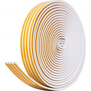 Bande de Joint,30m Joint Fenetre et Porte Mousse Autocollante,Caoutchouc Joint D'étanchéité pour Anti-intempéries et Isolation Acoustique - Neuf