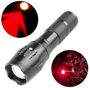 670nm zoom lumi&egrave;re rouge lampe de poche torche maculaire d&eacute;g&eacute;n&eacute;rative vue am&eacute;liorer nouveau - Neuf