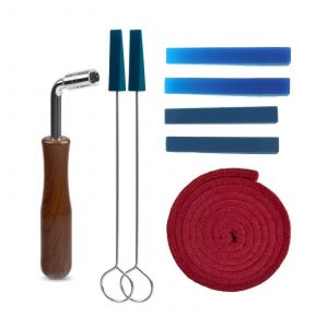 Kit D'accordage Pour Piano, Ensemble D'outils D'accordage, Accessoires Pour Instruments De Musique Avec Cle D'accordage En Metal, Bande De Temperament En Feutre, Kit Pratique - Neuf
