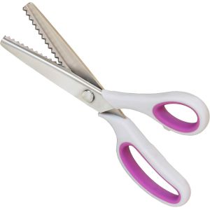 Teppd-Poignée Souple Pour Droitiers Et Gauchers Ciseaux Cranteurs Couture, Ciseaux À Denteler,Dentelé 5mm - Neuf