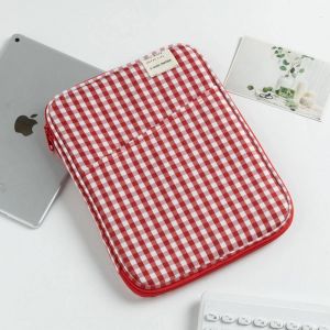 Étui À Main Pour Tablette 11 Pouces/13 Pouces,Étui Antichoc Pour Ipad 2025 2024air 4 5 Pro 11 Mini 5 6 Ipad Pour Xiaomi 5 Samsung Huawei Lenovo.Checkered Red.11in - Neuf