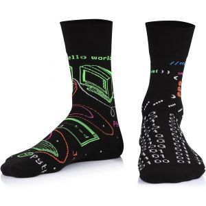 Colours Fantaisie Chaussettes Rigolotes Homme Et Femme Motif Dr&ocirc;le Et Multicolore.[S416] - Neuf