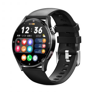 Montre Connectée Sportive Avec Appel Bluetooth Surveillance Santé Étanche Longue Autonomie Noir Yonis - Neuf