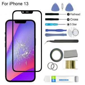 Remplacement professionnel pr&eacute;cis de l'&eacute;cran avant du t&eacute;l&eacute;phone pour iPhone 13/13 Mini/13 Pro/13 Pro Max - Neuf