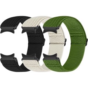 Runostrich Elastic Band Compatible With Samsung Galaxy Watch 7/6/5/4/Fe 40mm 44mm, Galaxy Watch 5 Pro/Galaxy Watch 6/4 Classic 43mm 47mm 42mm 46mm, Sport Watch Band, - Neuf