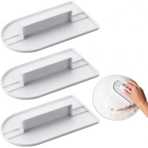 Jexnovashop-Lot De 3 Outils De Lissage Et De Polissage De G&acirc;teau, Grattoir &Agrave; G&acirc;teau, Outil De Lissage De G&acirc;teau Au Beurre, Outil De Lissage De G&acirc;teau, Usage Domestique, P&acirc;tisserie, Fondant, Outil De - Neuf