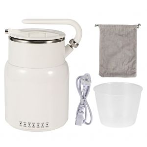 HJLIAN Bouilloire electrique portable multifonction 600 W 550 ml, prise AU 220 V, blanche - Neuf