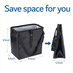 Sac Poubelle De Voiture Suspendu Étanche Doublure Lavable Étanche Poche De - Neuf