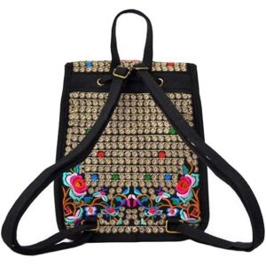 Sacs Filles Canevas Toile Sacoche Cartable Style,Mini Brod&eacute; Sacs Portable - Neuf