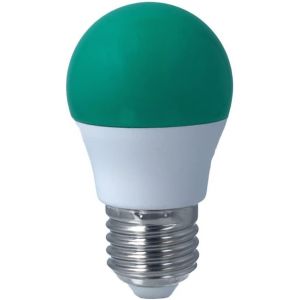 KALANKA-Ampoule Led Color&eacute;e, 4W = 35W 220V, Forme Globe &Oslash;45, Pour D&eacute;coration de F&ecirc;te E14 ou E27 (E27, Vert) - Neuf
