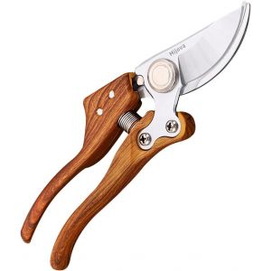 Ulteronixshop-S&eacute;cateur pour jardinage robuste avec lames en acier inoxydable antirouille, meilleur s&eacute;cateur &agrave; main, outils de jardinage ergonomiques (MJ005) - Neuf