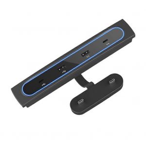 Pour Y 2021 2022 Accessoires Station D'accueil Chargeur Rapide 27w, 4 En 1 Usb Led Hub Console Centrale Se - Neuf