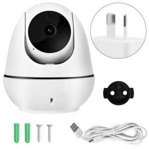 Camera de surveillance intelligente sans fil Wi-Fi 1080P, stockage cloud, 110-240 V (prise AU) - Neuf