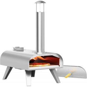 SUBZONAL-BIGHORN Grand Four à Pizza 12''¿Granulés + Portable - Neuf