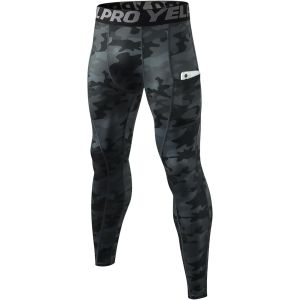 Ulteronixshop-Legging De Compression Pour Homme Avec Poches Pour Entra&icirc;nement Au Frais Et Au Sec, Pour Le Sport, La Gym, Le Yoga, Le Football, Le Cyclisme - Neuf