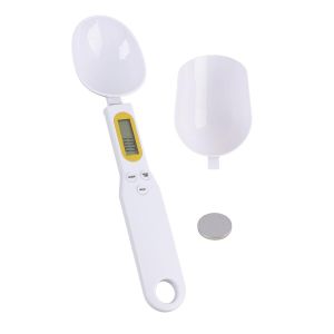 Cuill&egrave;re Doseuse &Eacute;lectronique, Balance &Agrave; Cuill&egrave;re Num&eacute;rique 500g Pr&eacute;cision 0,1g, Grande Cuill&egrave;re Amovible Avec &Eacute;cran Lcd, 4 Unit&eacute;s De Mesure, Pour Cuisine, &Eacute;pices, M&eacute;dicaments, Th&eacute;, Poudres - Neuf