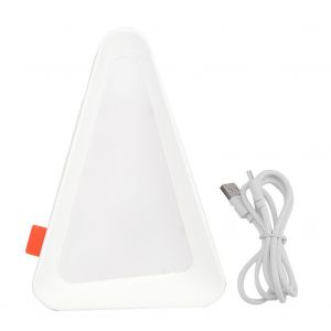 Hjlian Lampe De Table Led Portable A Capteur De Gravite Et Chargement Usb, Luminosite Reglable (Blanche) - Neuf