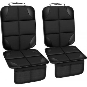 2pcs Siège De Voiture Protecteurs,Les Enfants Protecteur De Siège De Voiture,De Voiture, Housses De Siège,Taille Universelle,Avec Des Poches De L'organisateur - Neuf