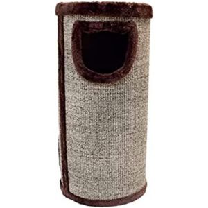 Croci Cat Tower Arbre À Chat Gris 35 X 35 X 60 Cm - Neuf